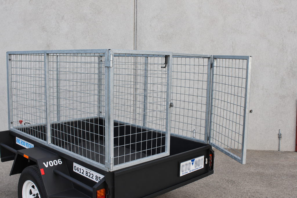 6x4 Caged Barn Door Trailer (17)