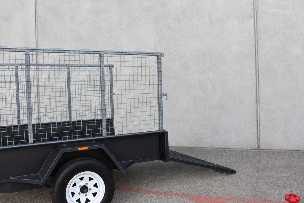 6x4 Caged Barn Door Trailer (20)
