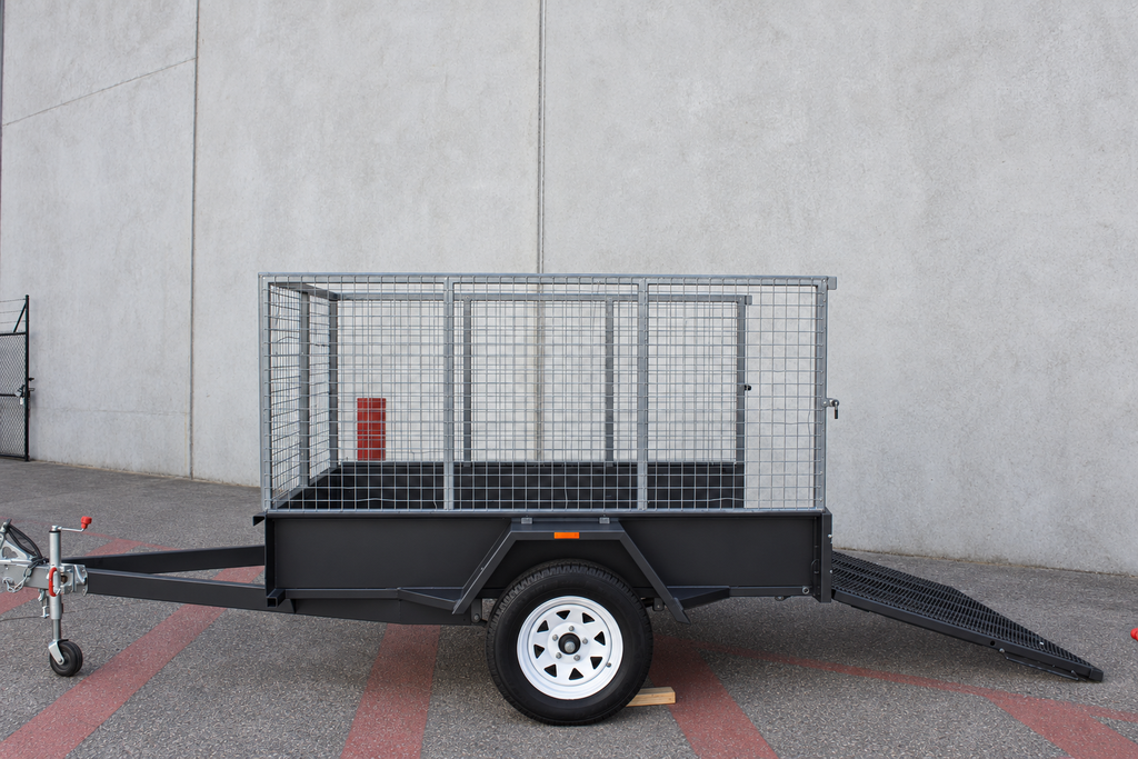 6x4 Caged Barn Door Trailer (21)