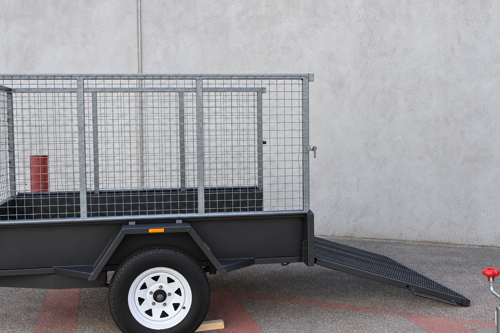 6x4 Caged Barn Door Trailer (22)