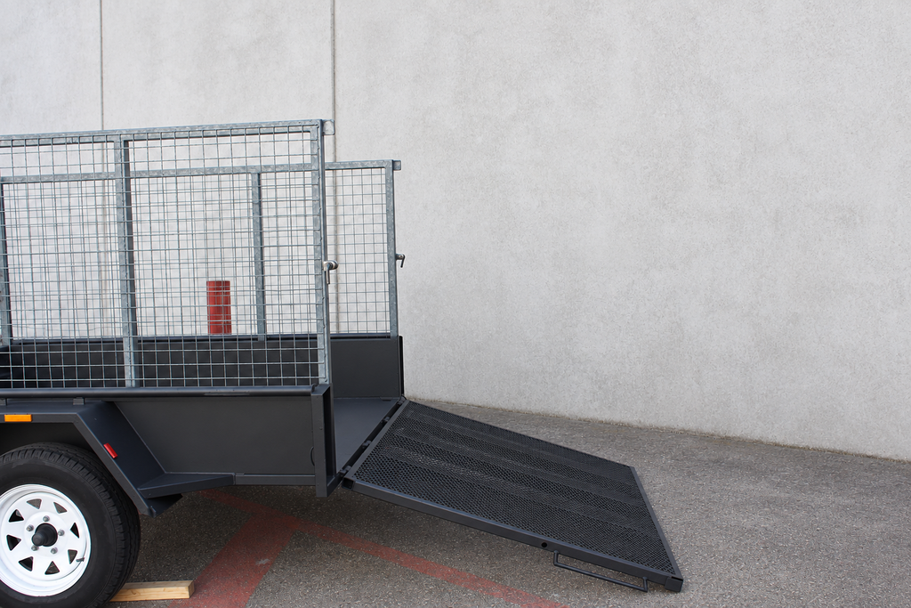 6x4 Caged Barn Door Trailer (23)