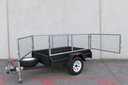 6x4 Caged Barn Door Trailer