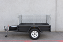 6x4 Caged Barn Door Trailer