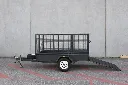 8x5 Lowered Ramp Trailer